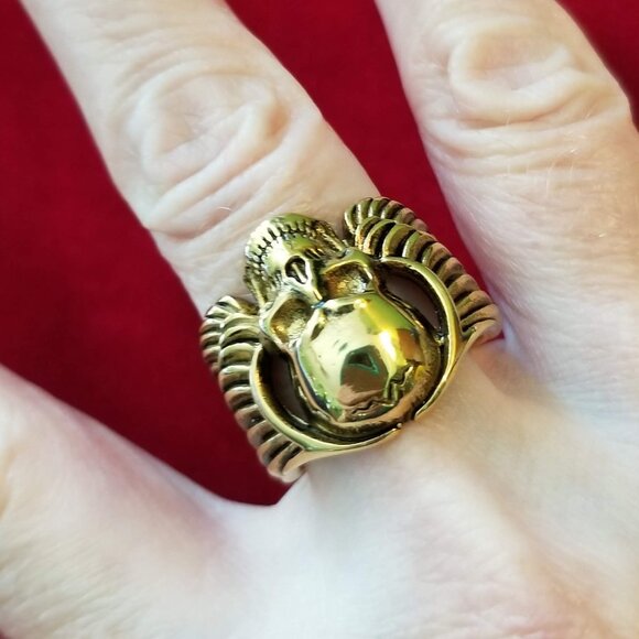 Angel skull ring, NWOT - Picture 6 of 11
